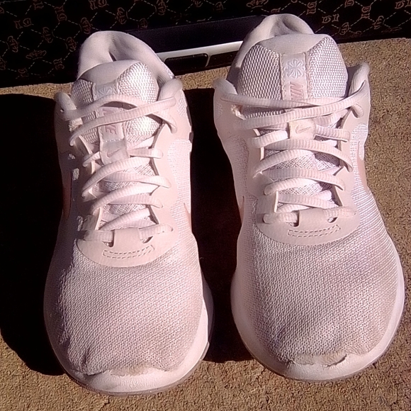 Nike Pink Athletic Shoes - Picture 1 of 9